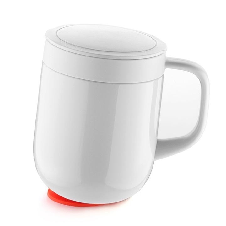 Artiart Suction Mug Whale - White
