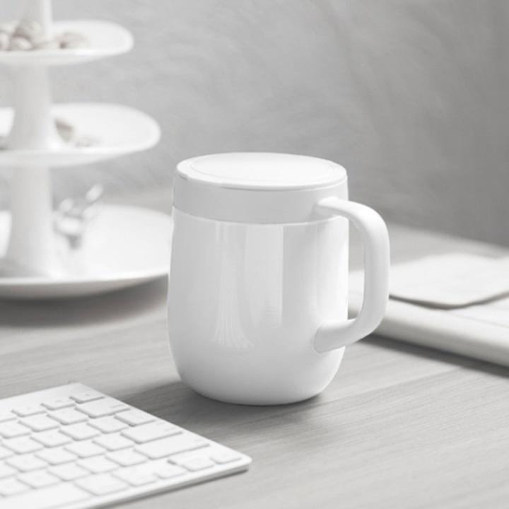 Artiart Suction Mug Whale - White