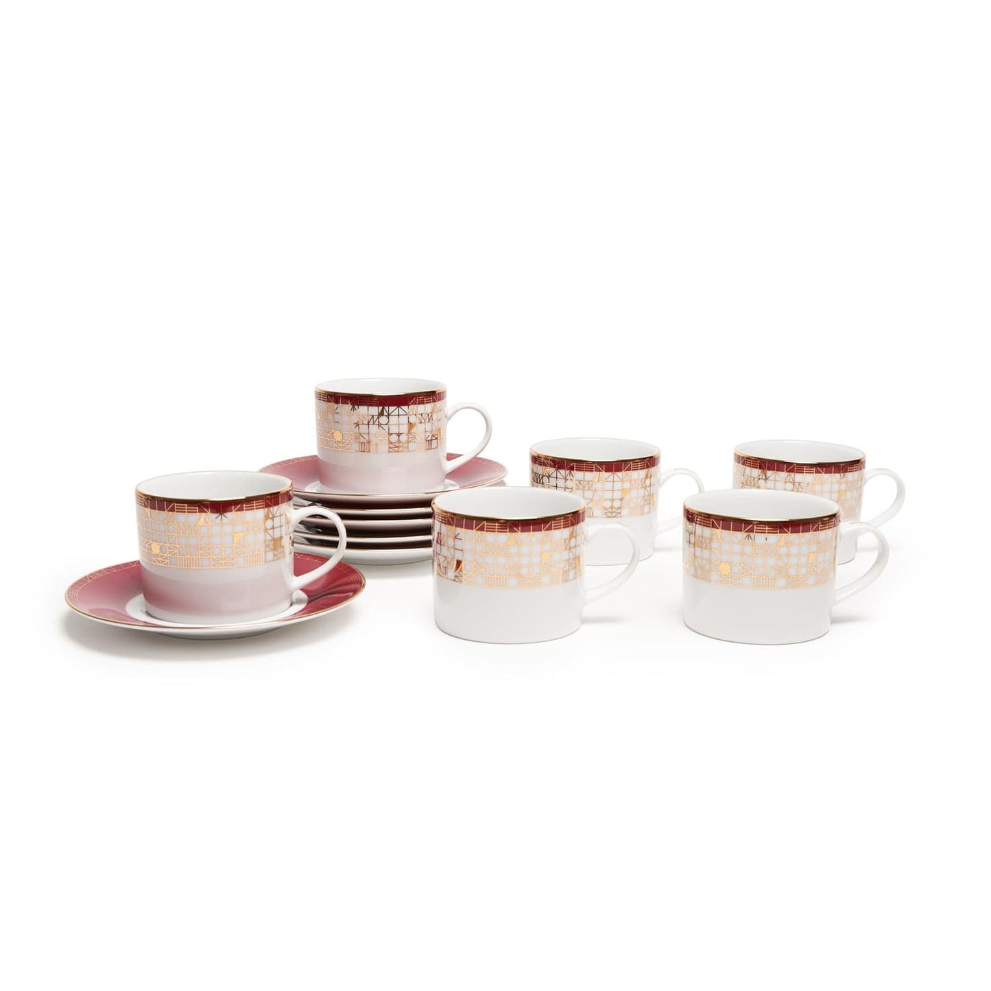Dankotuwa Dene 6 +6 Coffee Cup + Saucers