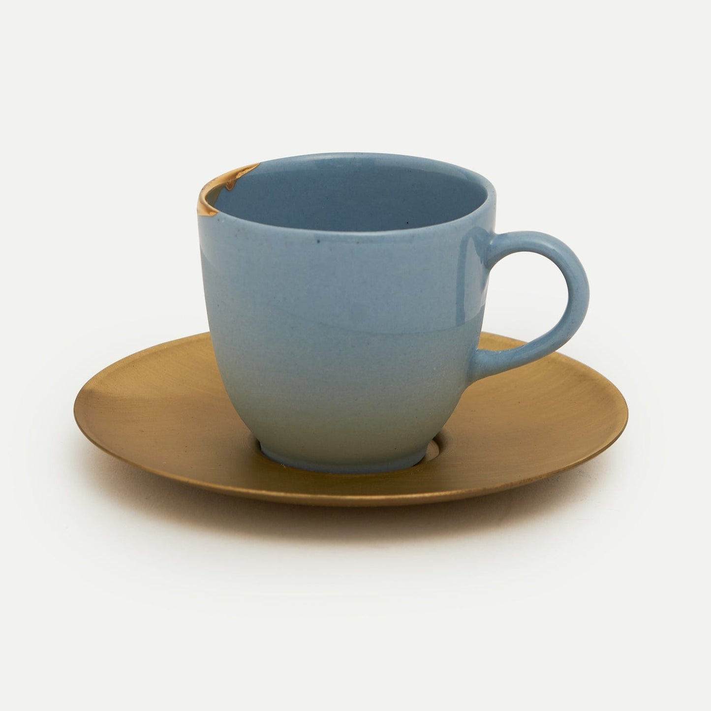 Ozlem Tuna Mellow Gleam Cups Set Of 6 Blue - KAH087-B