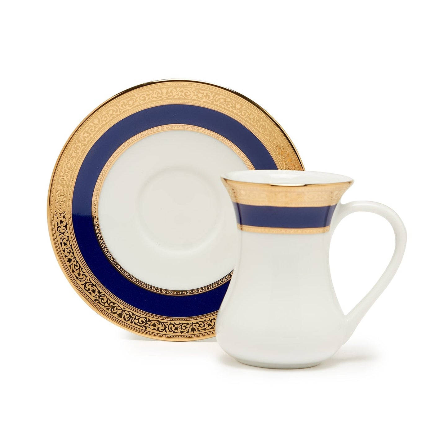 Dankotuwa Victorian Gold Cobalt 6Pc Istikans Set