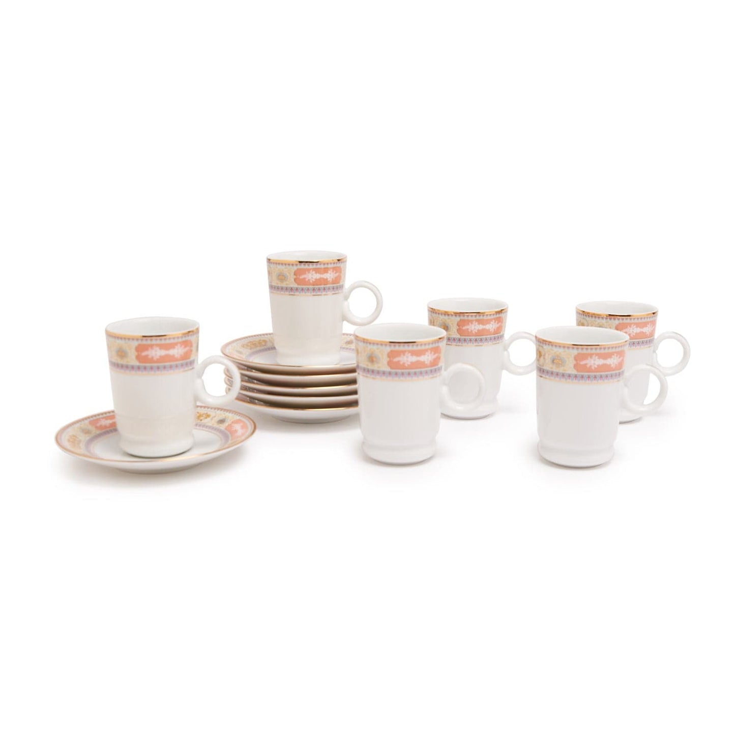 Dankotuwa New Rosemery Peach 6Pc Istikan Set