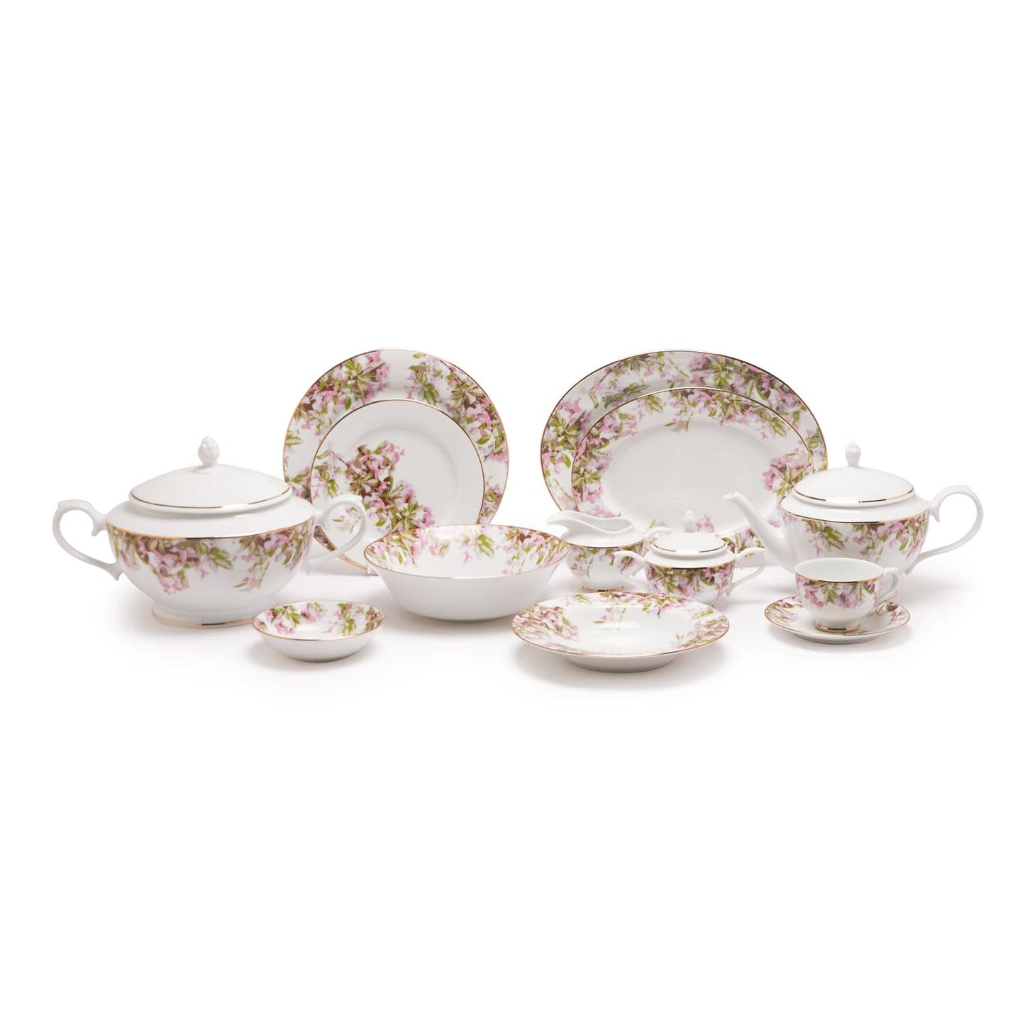 Dankotuwa Magnolia 59Pc Dinner Set