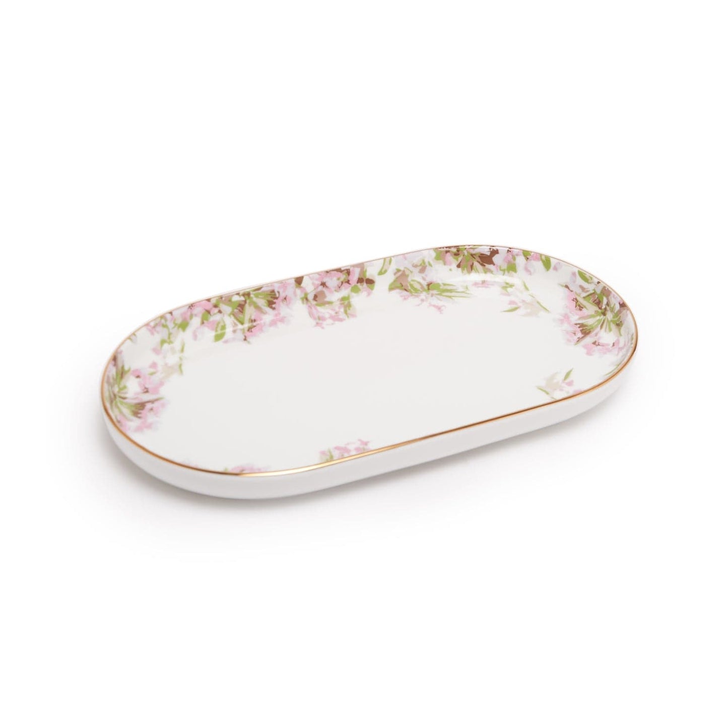 Dankotuwa Magnolia 12In Oval Platter - Sml