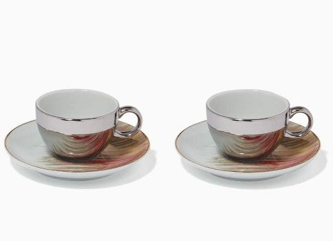 OZLEM TUNA ECHO COFFEE SET OF 2