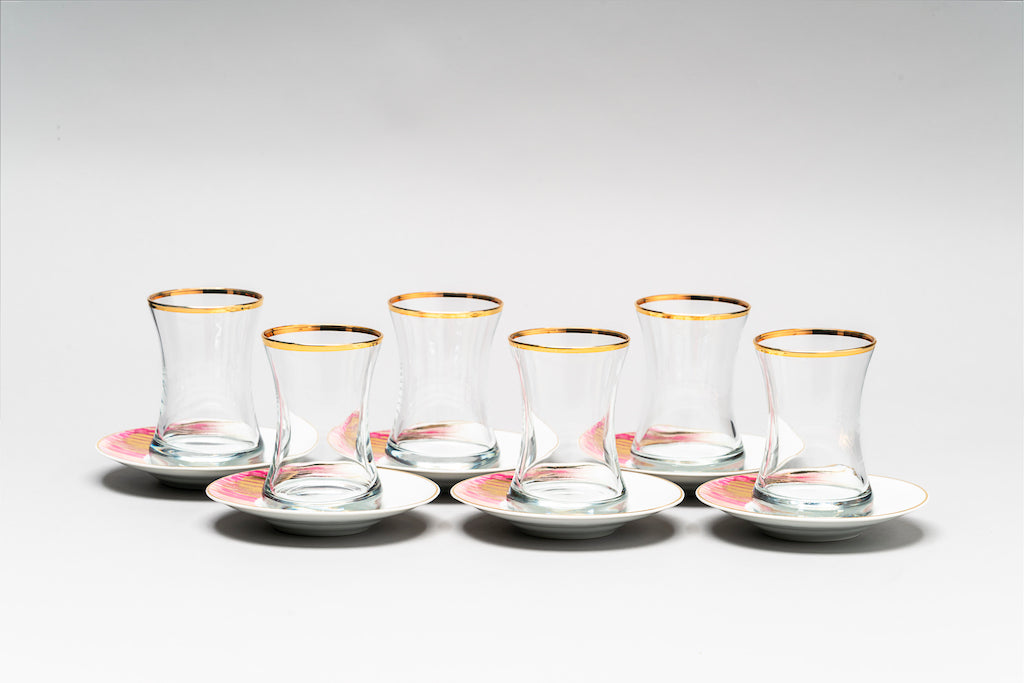 Ozlem Tuna Pamper Tea Set Of 6