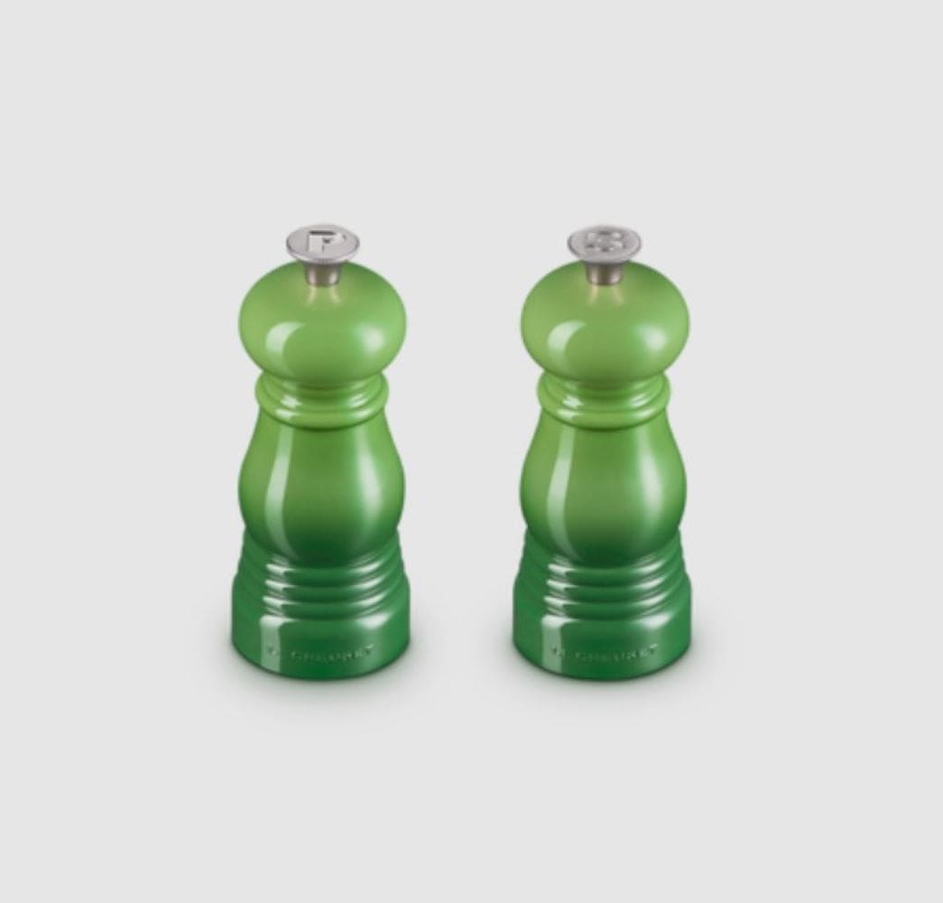 Le Creuset Set Of Pepper And Salt Mill 11Cm Bamboo Green