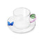 Ichendorf Milano Fruit And Flowers Tea Cup And Saucer Butterfly With Leaf