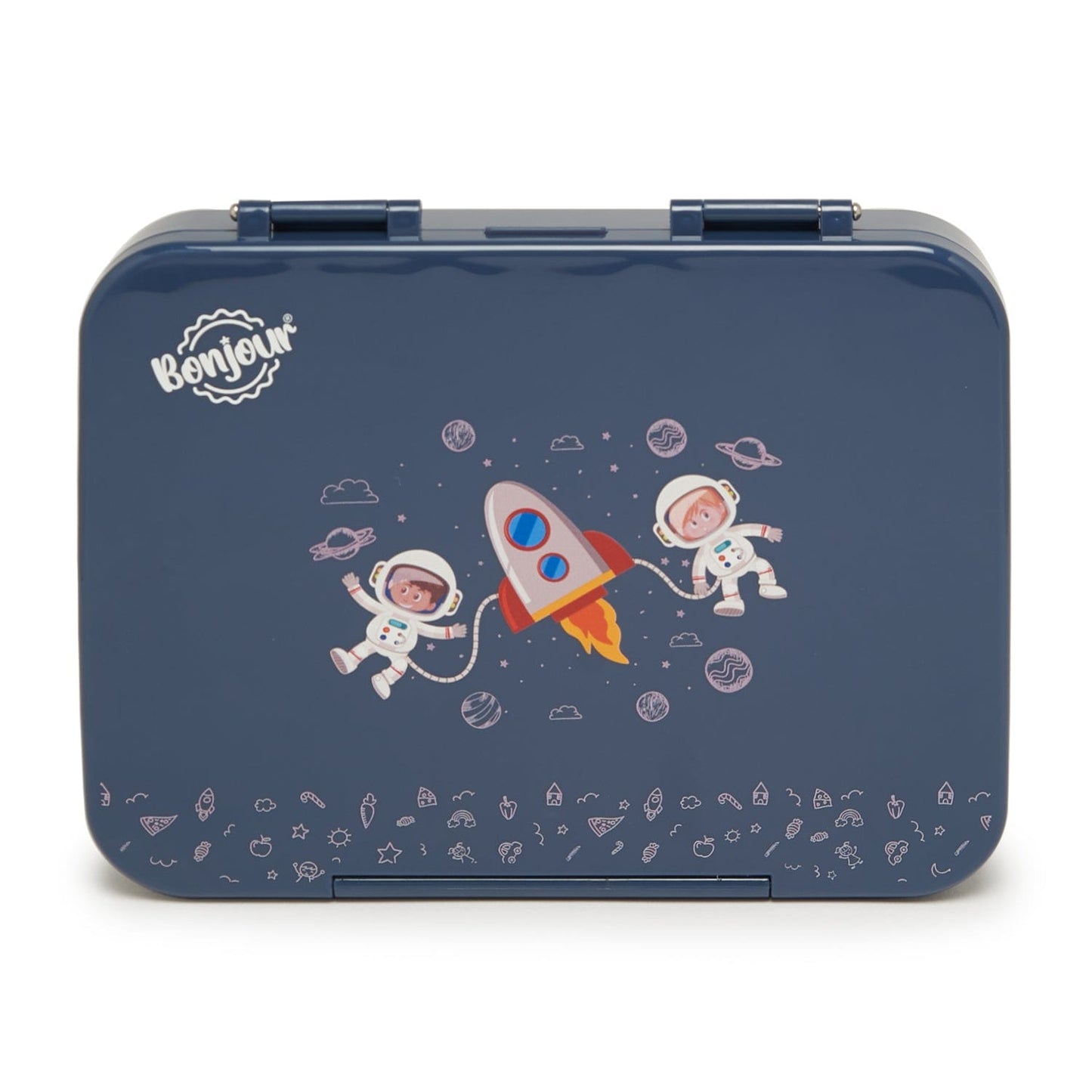 BONJOUR TIFFIN BOX BLUE SPACEMAN 2022