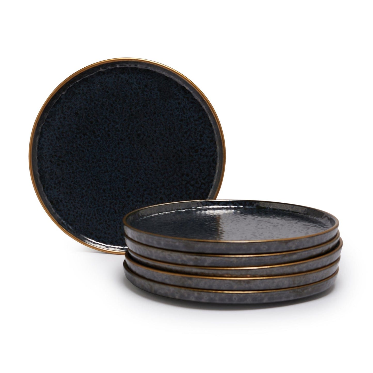Black Pearl 23 Cm Salad Plate Set Of 6 Pcs