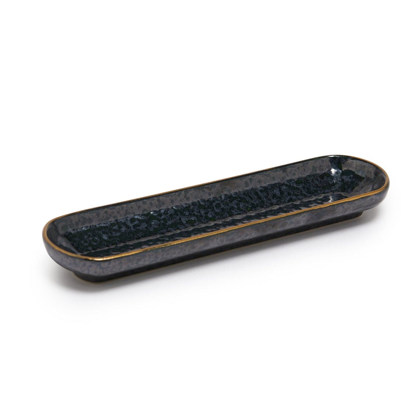 Black Pearl Olive Plate Set Of 2 Pcs