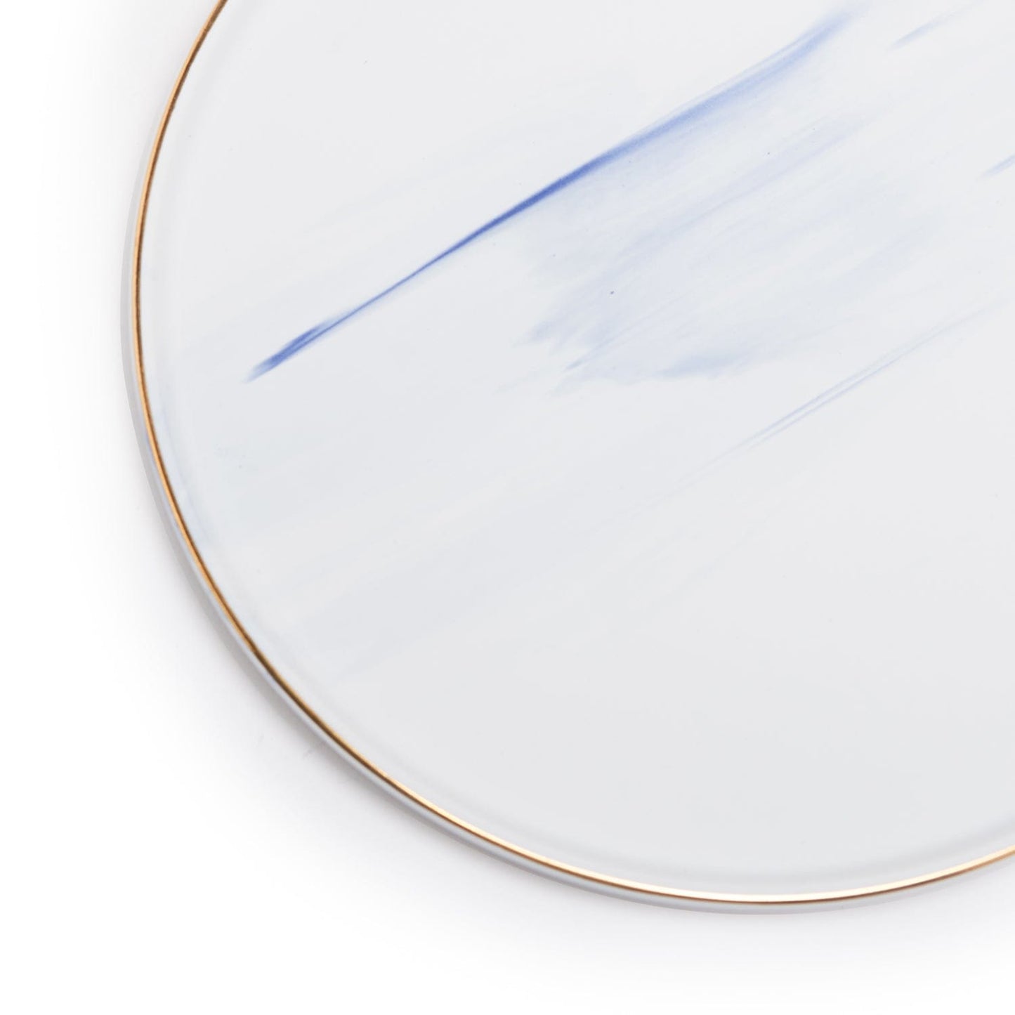 Blue Wind 23 Cm Salad Plate Set Of 6 Pcs