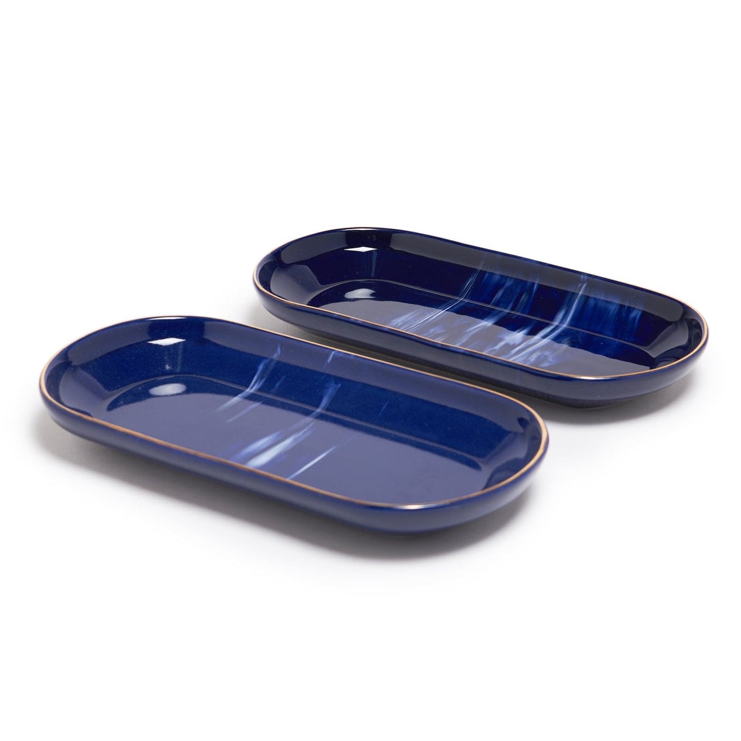 Blue Wind Small Boat Plate Set Of 2 Pcs