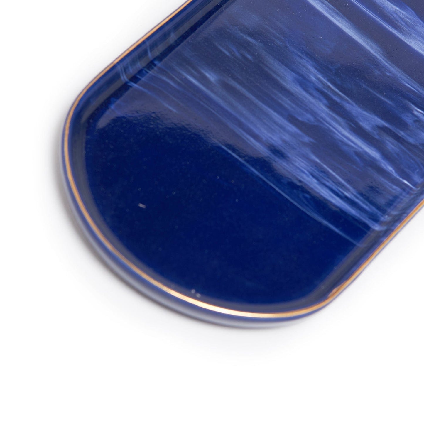 Blue Wind 22 Cm Oval Service Plate Set Of 2 Pcs