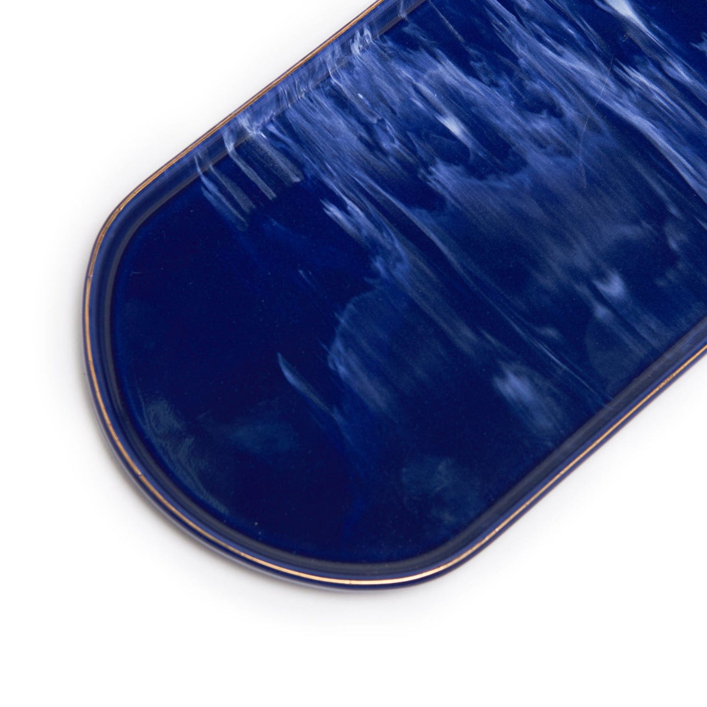 Blue Wind 27 Cm Oval Service Plate Set Of 2 Pcs