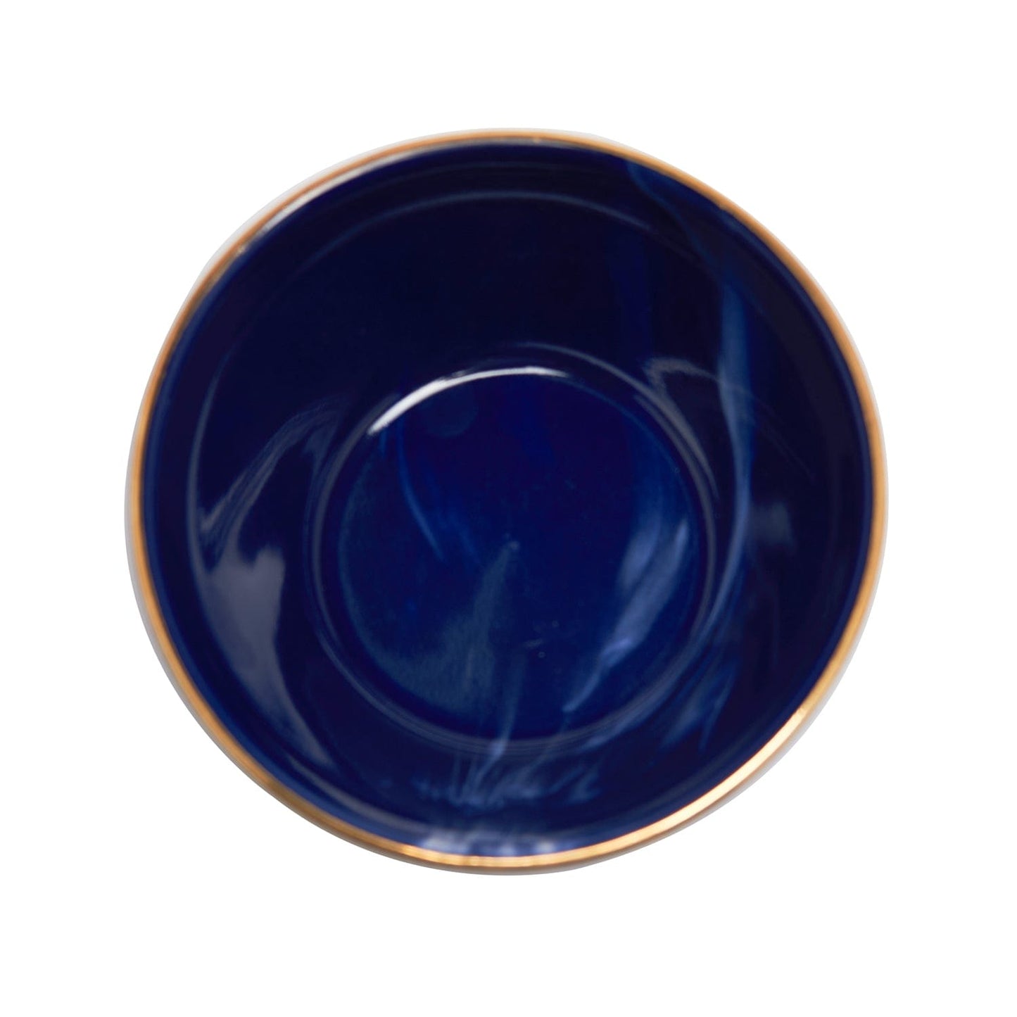 Blue Wind Nuts Bowl Set Of 6 Pcs