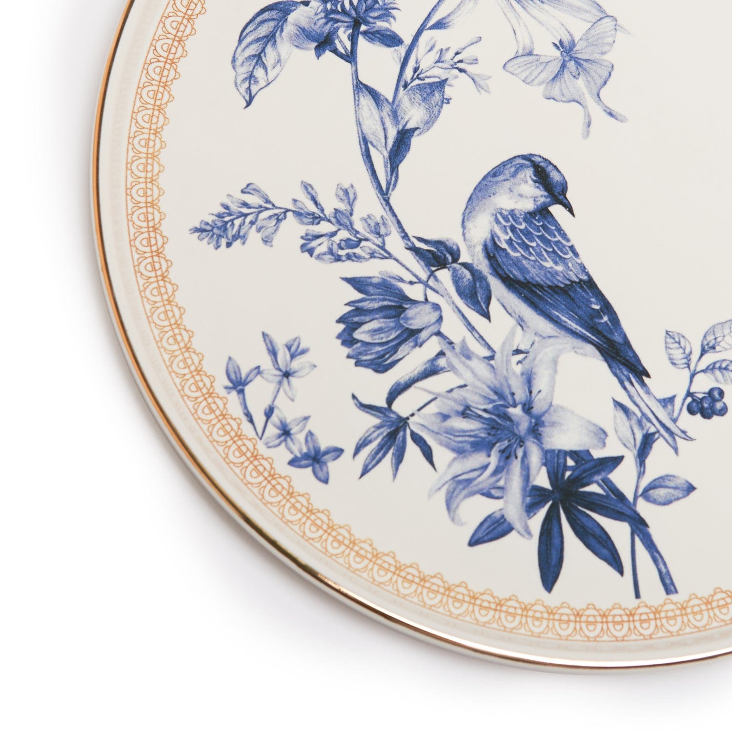 Blue Bird 26 Cm Dinner Plate Set Of 6 Pcs