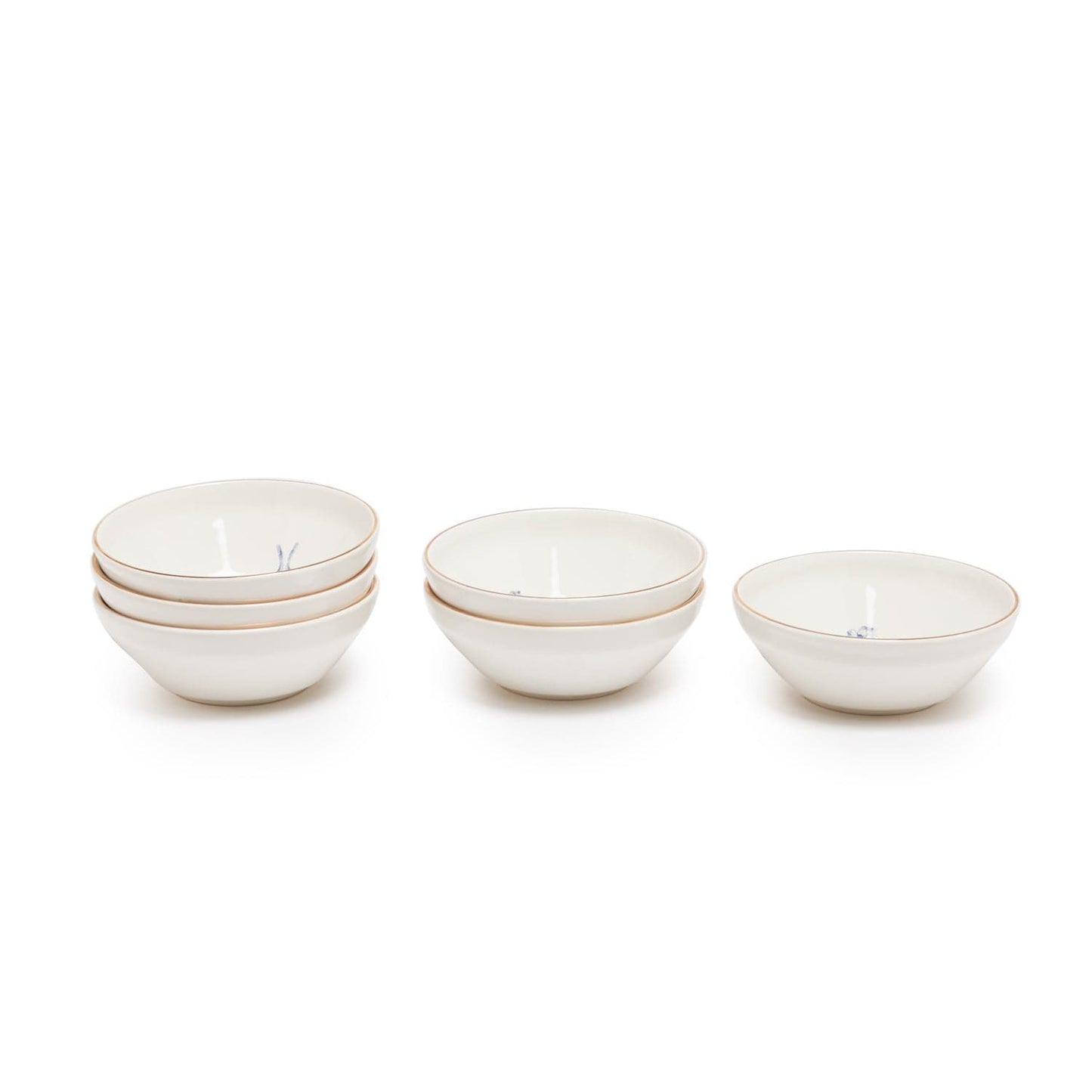 Blue Bird 14 Cm Soup Bowl Set Of 6 Pcs