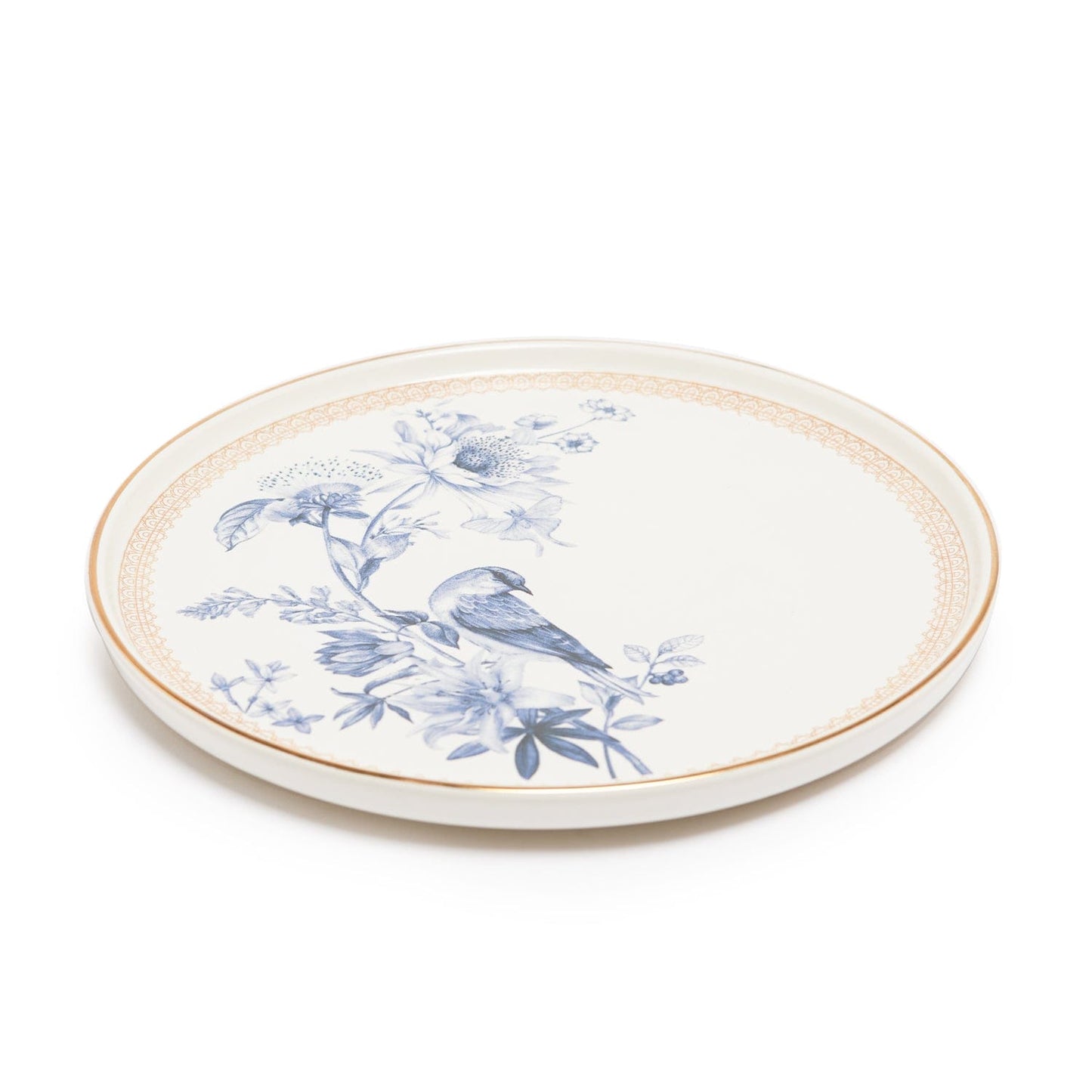 Blue Bird 23 Cm Salad Plate Set Of 6 Pcs