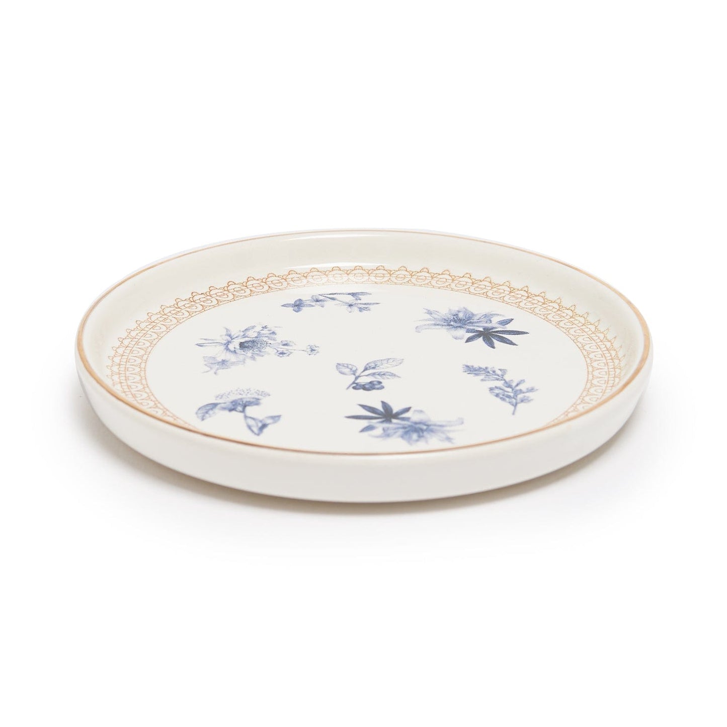 Blue Bird 13 Cm Bread Plate Set Of 6 Pcs