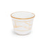 White Marble Gawa Cups Set Of 6 Pcs