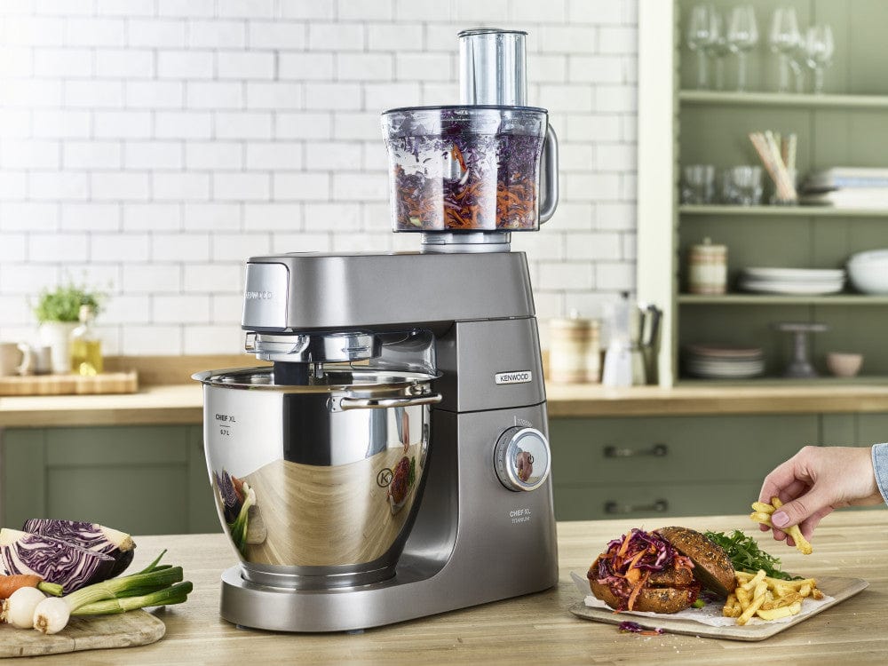 Kenwood 6.7L Titanium Kitchen Machine 1700W, Silver Kvl8472S