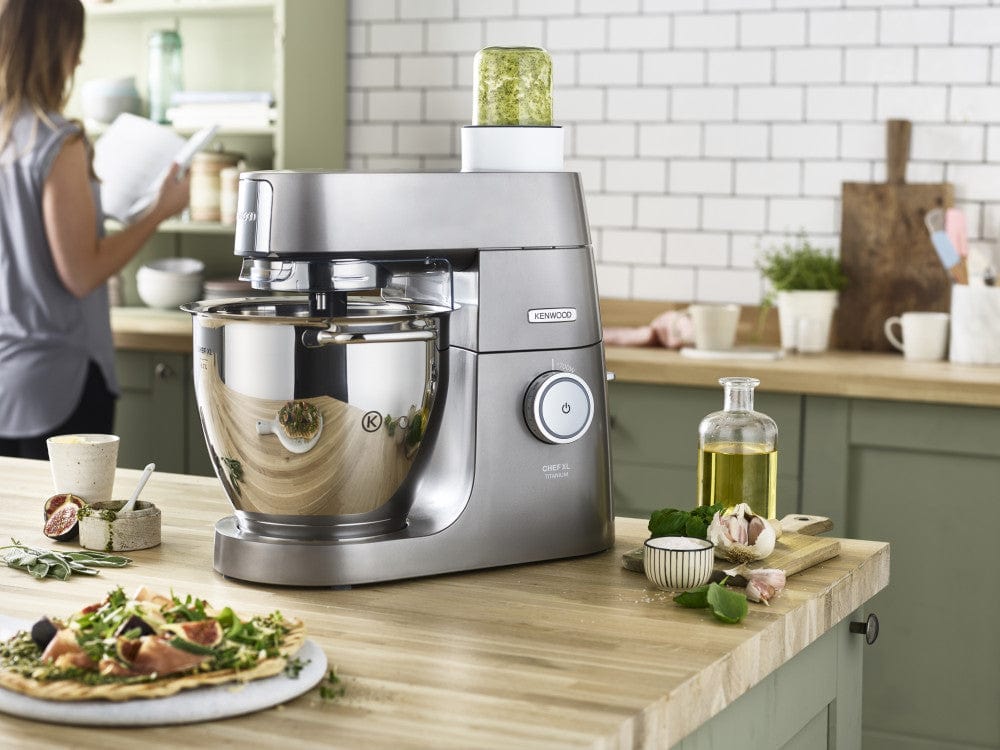 Kenwood 6.7L Titanium Kitchen Machine 1700W, Silver Kvl8472S