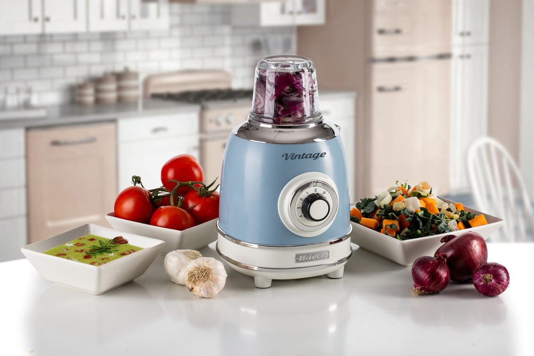 Ariete Vintage Blender Glass+2Mill Cream/Blue 583/25