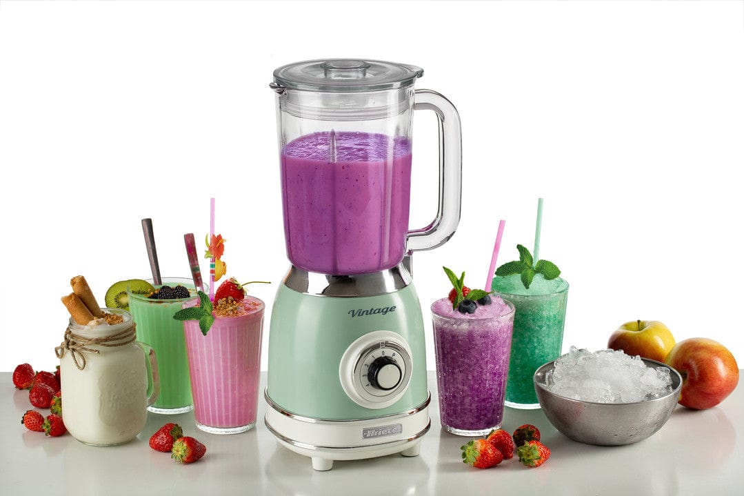 Ariete Vintage Blender Glass+2Mill Cream/Green 583/24