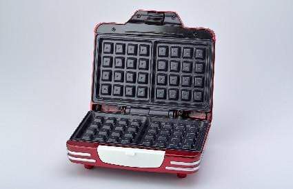 Ariete Party Time Waffle Maker, Red 0187