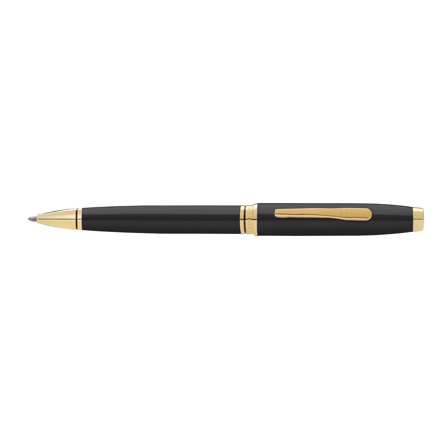 Coventry Black Laquer With Gone-Tone Ballpoint Pen - At0662G-11