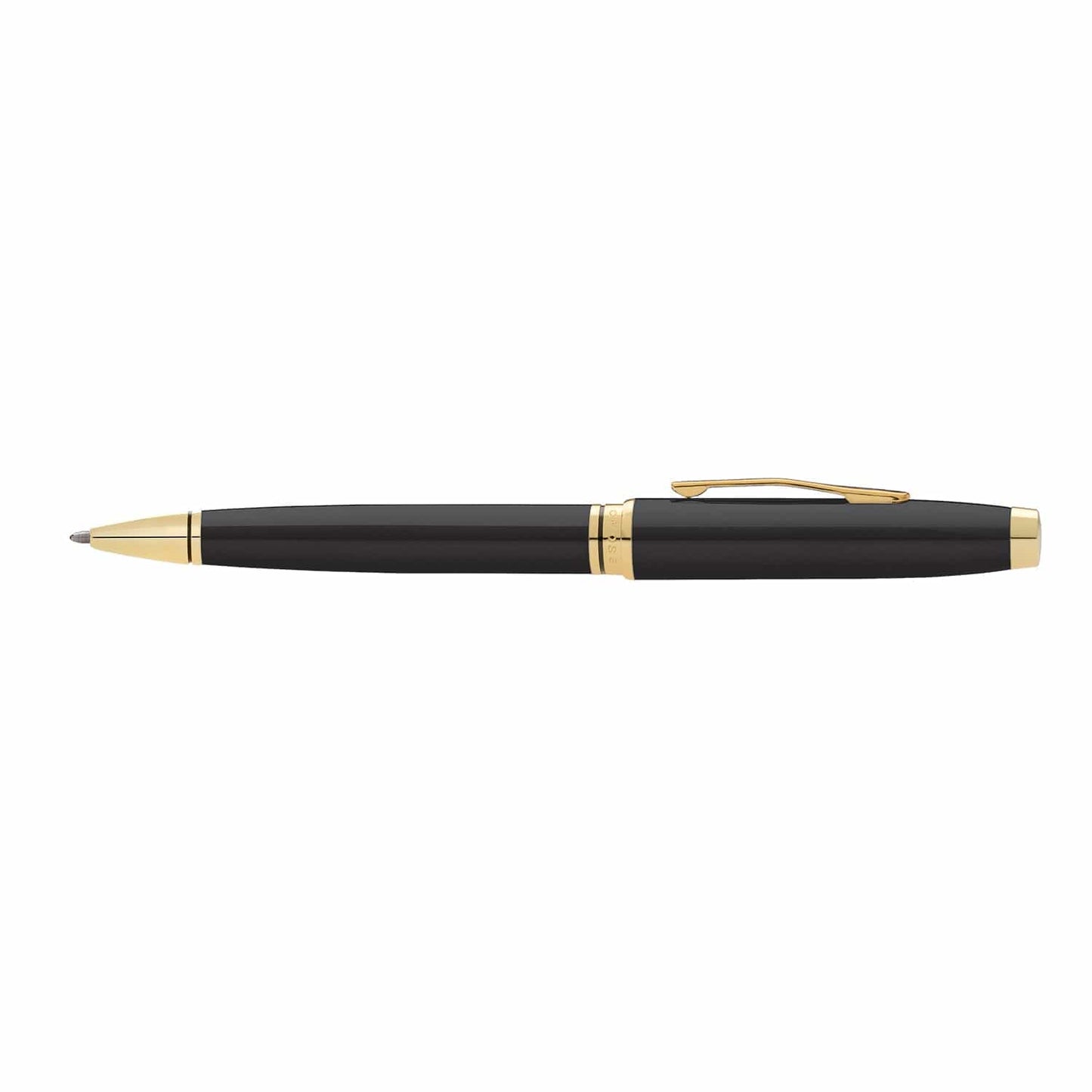 Coventry Black Laquer With Gone-Tone Ballpoint Pen - At0662G-11