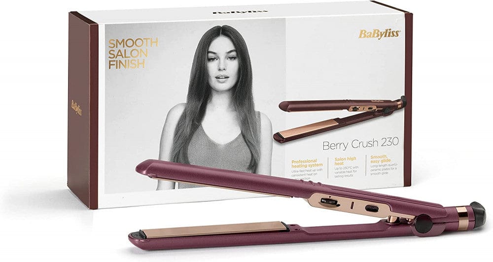 Babyliss 24 Mm Berry Crush Hair Straightener