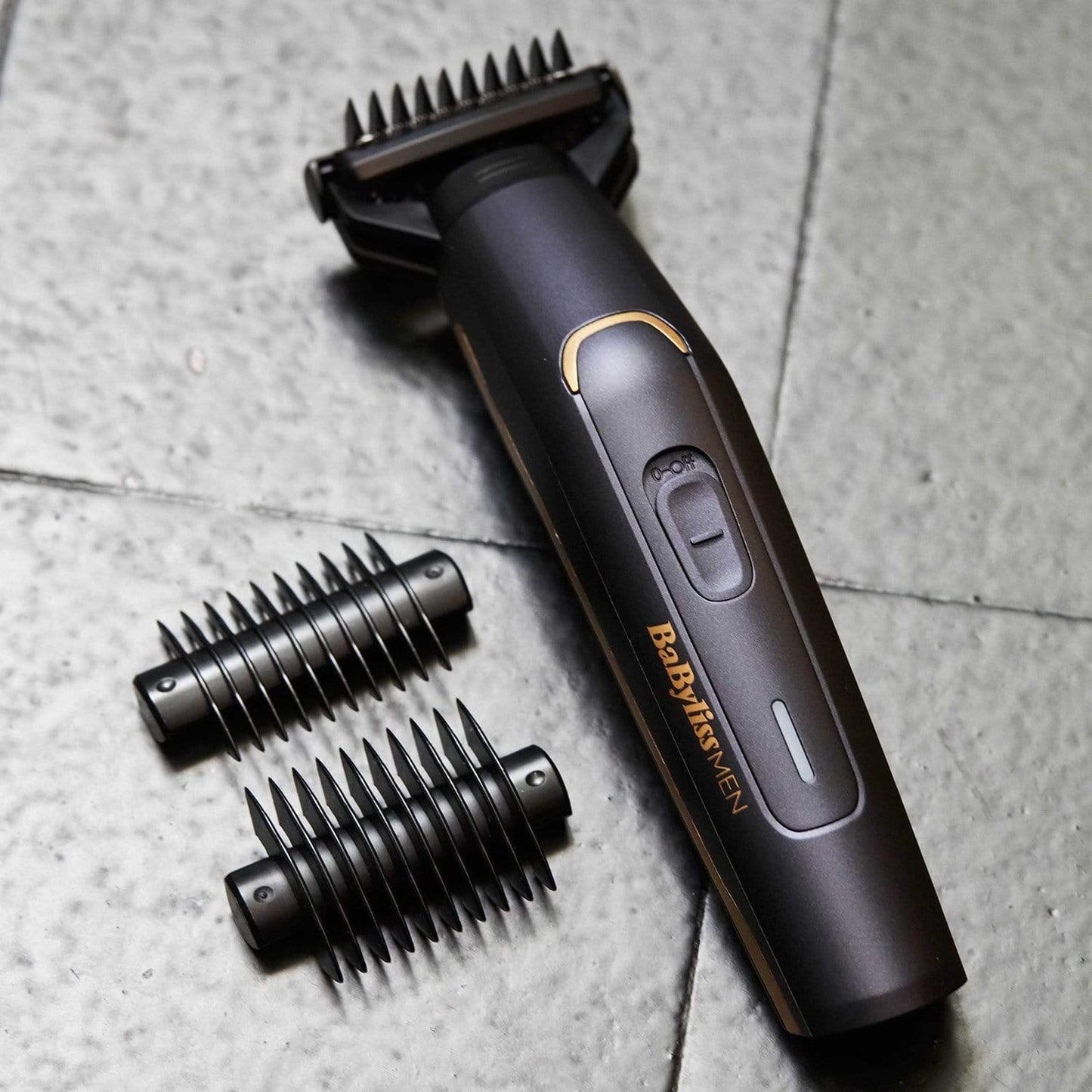 Babyliss Body Groomer 3 Combs Navy Blue - Bg120Sde