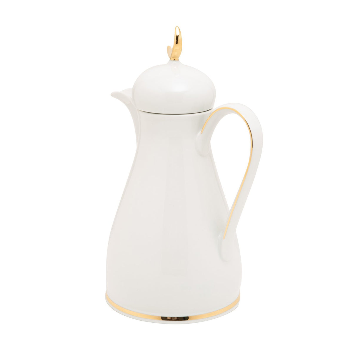 Porcelain Thermo Jug Arabia White Gold Line - 50532.45001