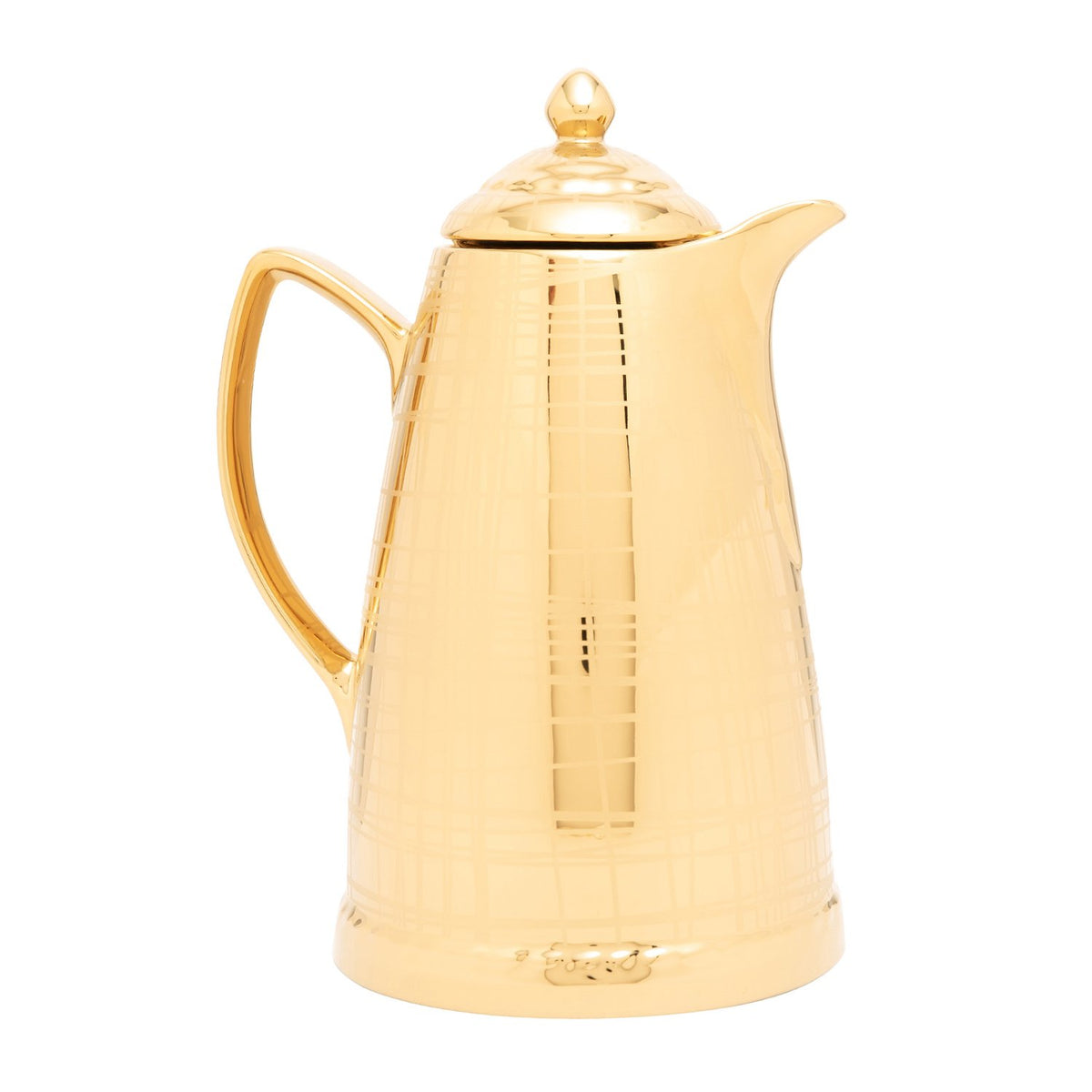 TH. CARAFE FRANK 1L STRIPES GOLD SHINY