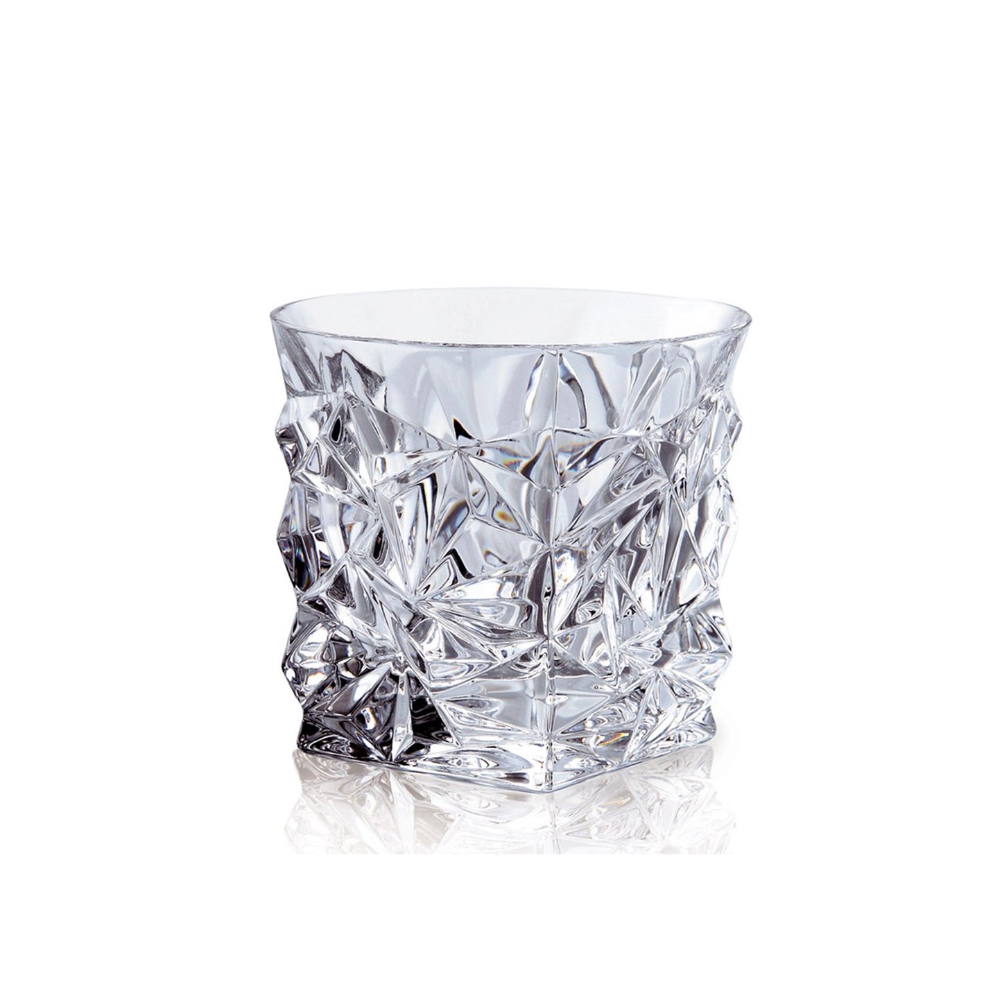 BOHEMIA CRYSTAL GLACIER TUMBLER SET OF 6