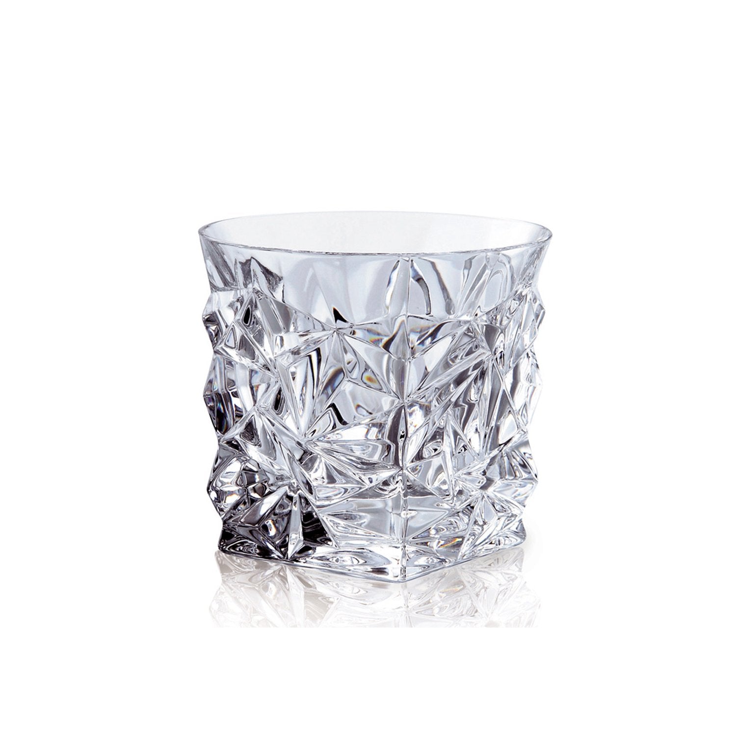 BOHEMIA CRYSTAL GLACIER TUMBLER SET OF 6