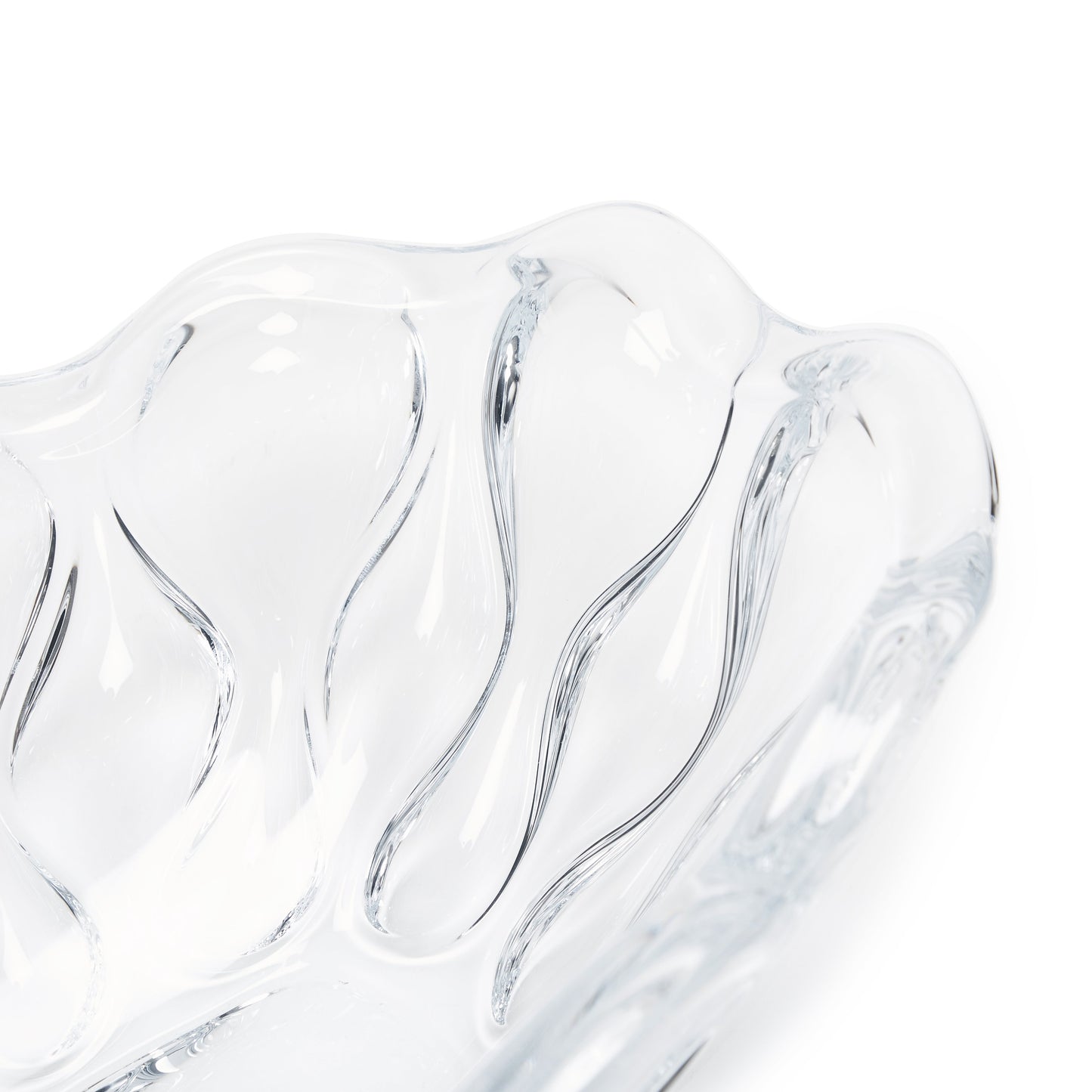 Bohemia Crystal Ocean Oval Bowl 37Cm