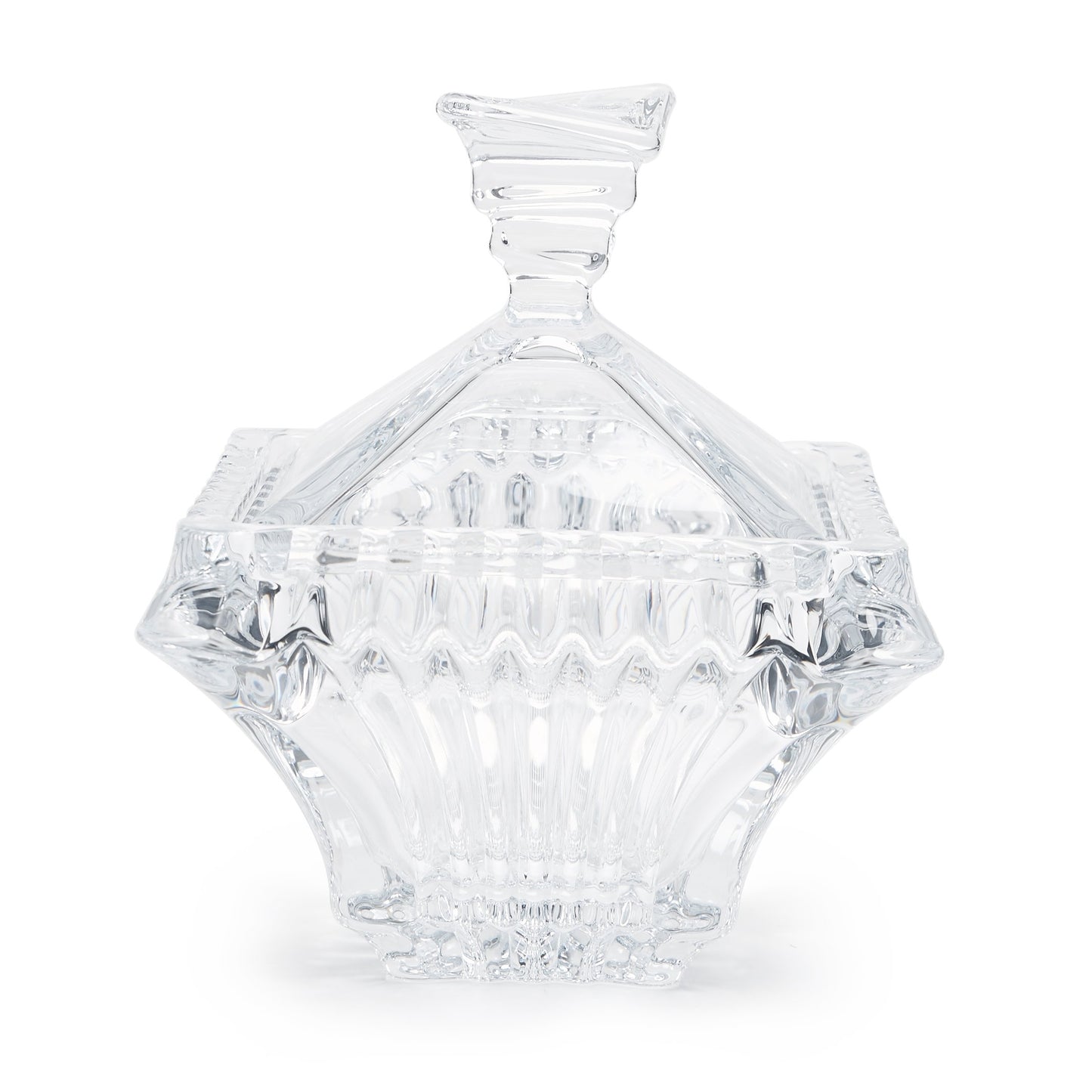 BOHEMIA CRYSTAL PRAGUE BIG BOX 19.3CM