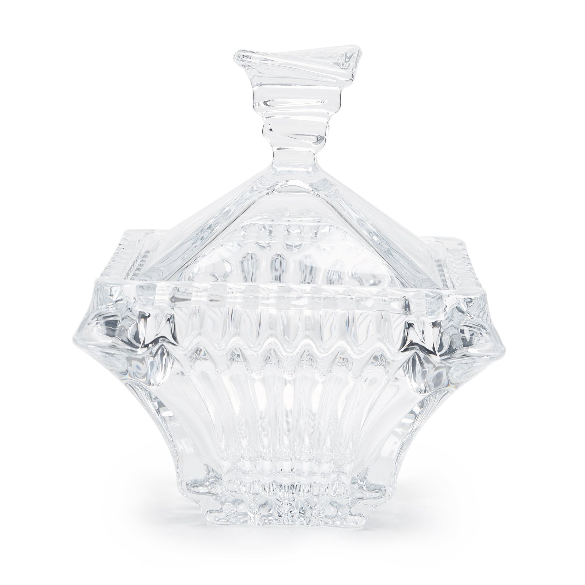 BOHEMIA CRYSTAL PRAGUE BIG BOX 19.3CM