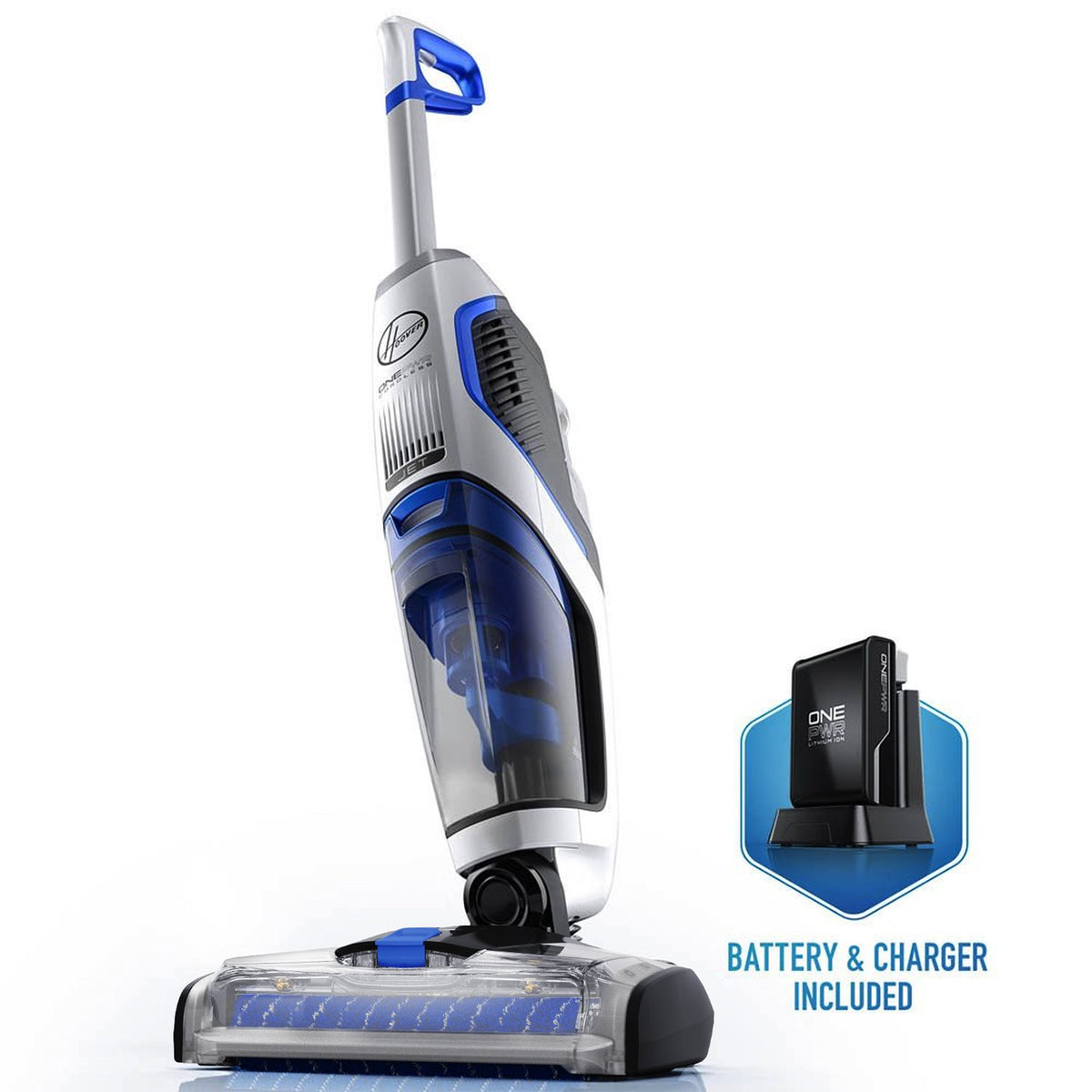 HOOVER FLOORMATE GLIDE CORDLESS VACUUM CLEANER - CLHF-GLME