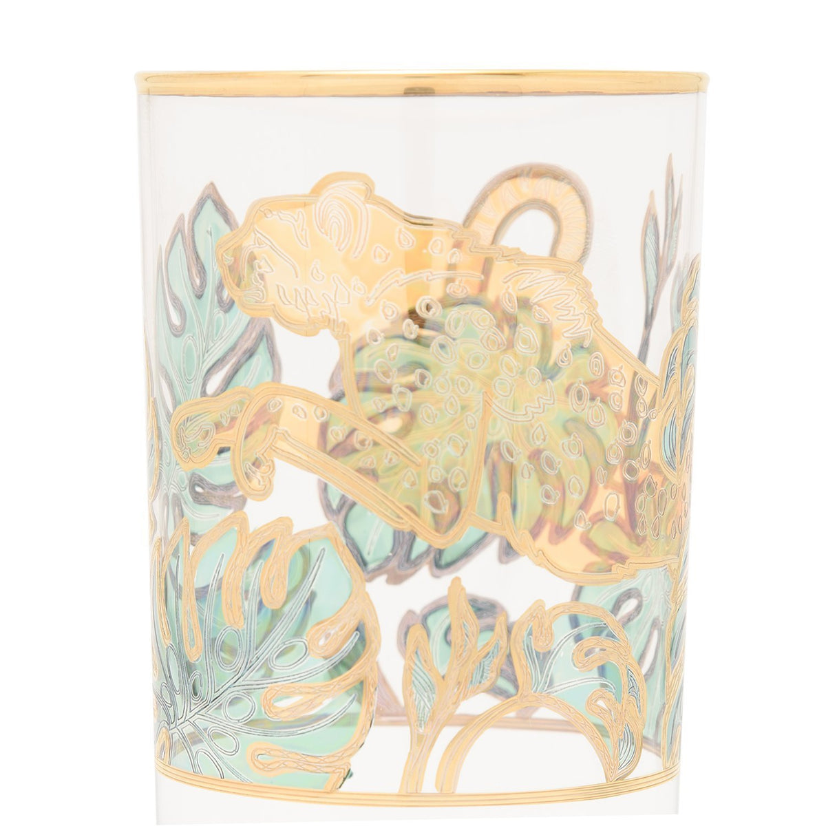 Combi Lesley Long Tumbler Set - Green And Gold, 300 Ml - G748Z/25/1