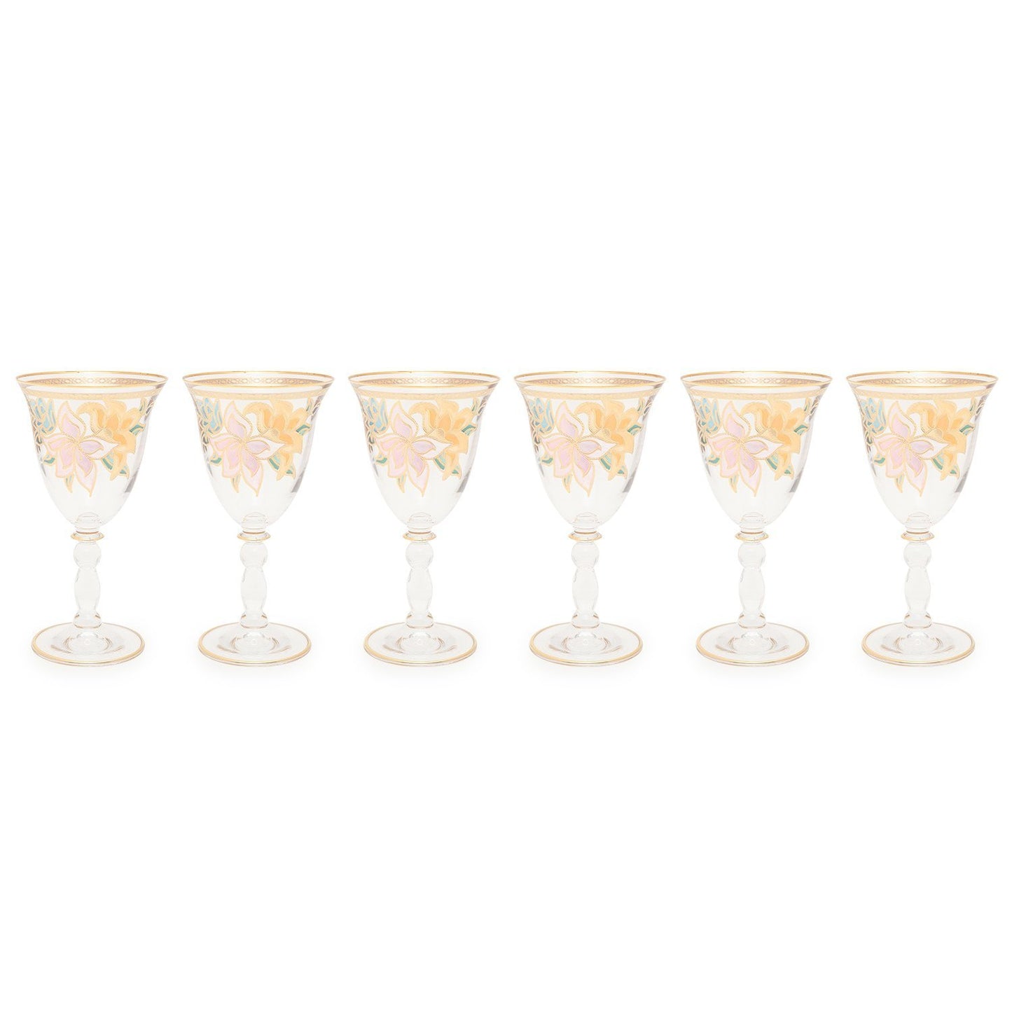 Combi Givy Goblet Set - Gold, 190 Ml, Small, 6 Piece - G611Z/97