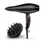 Babyliss Digital Dryer 2200W Black Bronze Super Ionic Diffuser  Frizz Control 3 Heat 2 Speed Cool Shot Titanium Ceramic Slim Nozzle - D665Sde