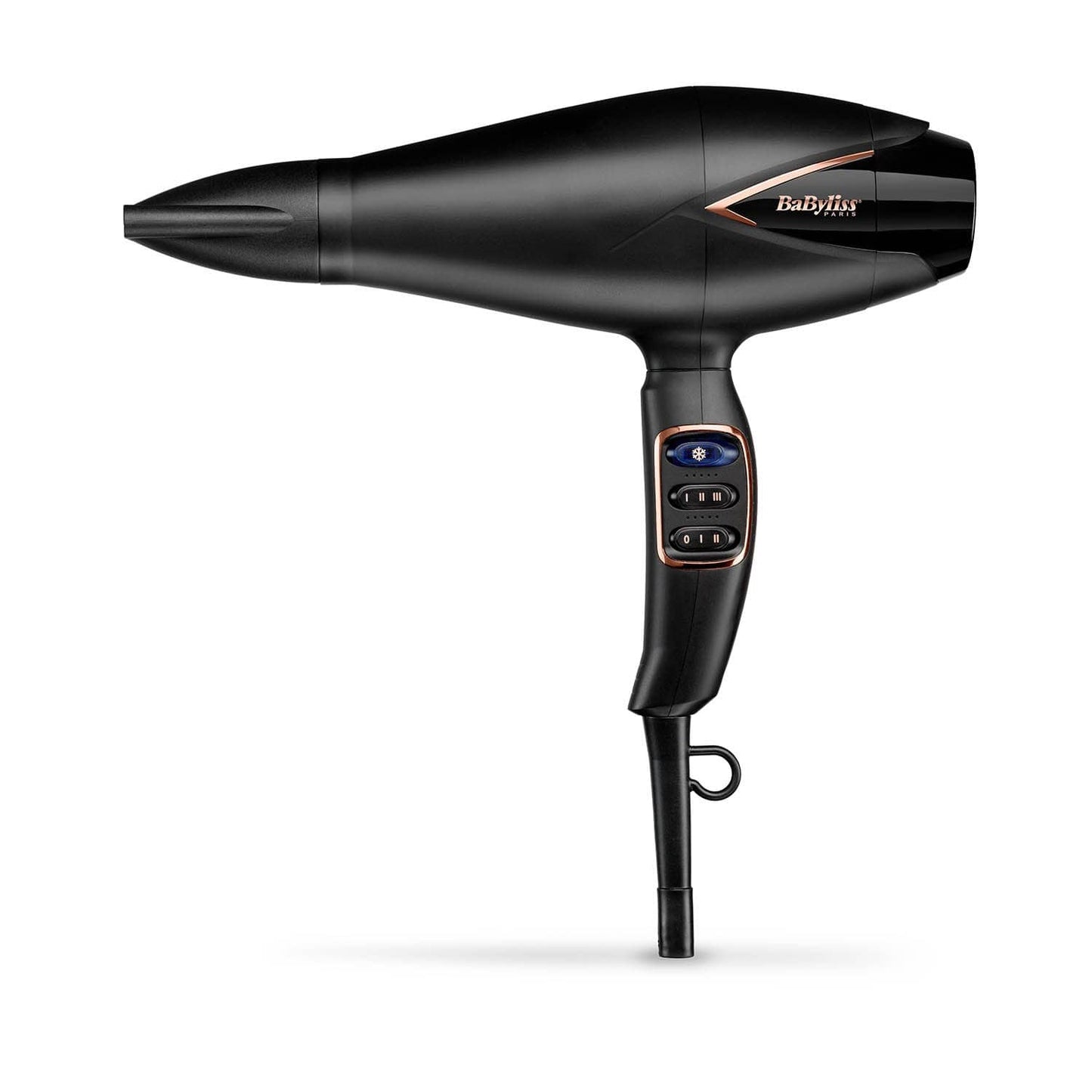 Babyliss Digital Dryer 2200W Black Bronze Super Ionic Diffuser  Frizz Control 3 Heat 2 Speed Cool Shot Titanium Ceramic Slim Nozzle - D665Sde