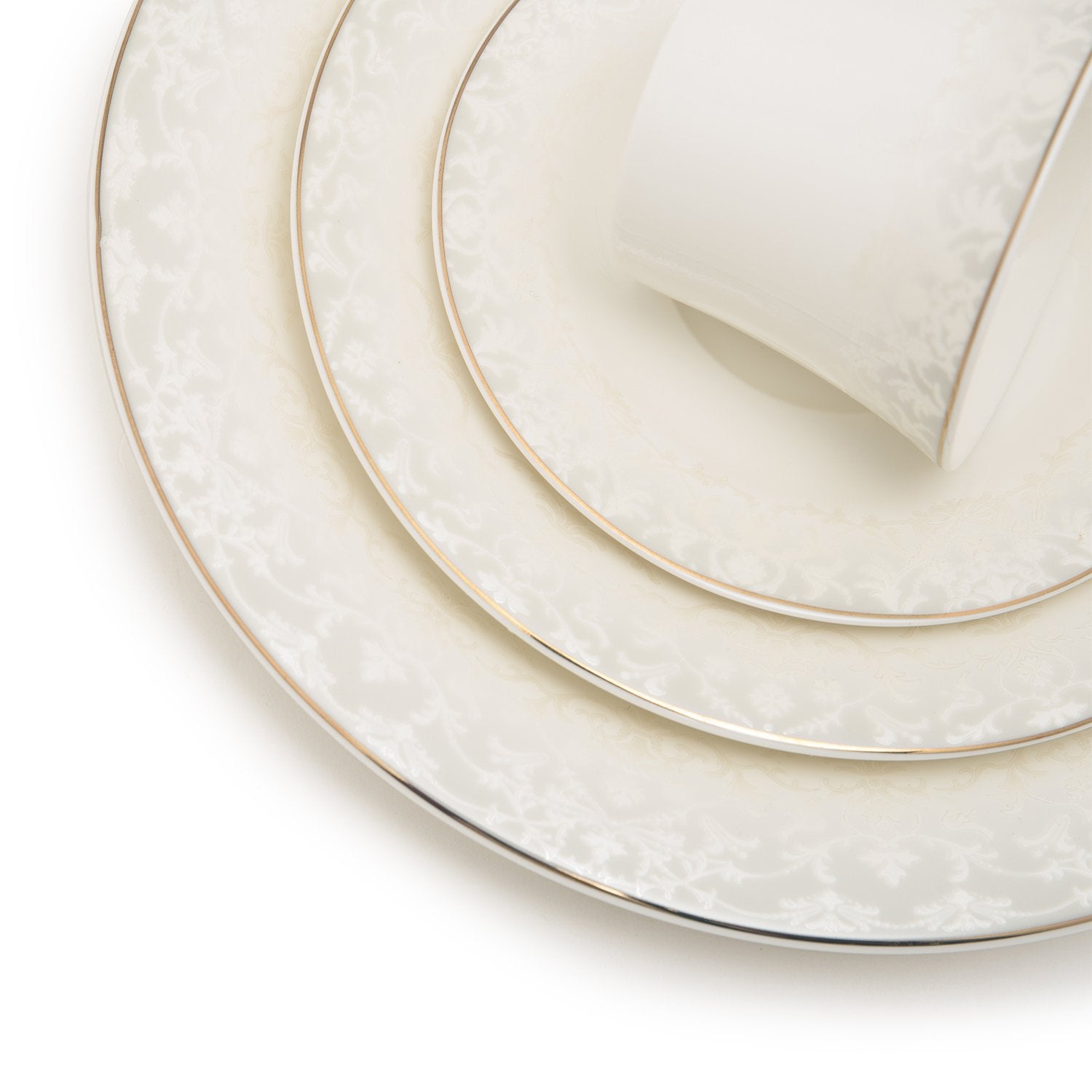 DIMLAJ GOLDISHR DINNER SET - 92 PIECES - 7299