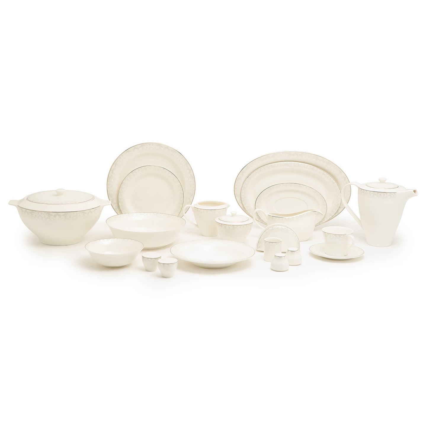 Dimlaj Goldishr Dinner Set - 92 Pieces - 7299
