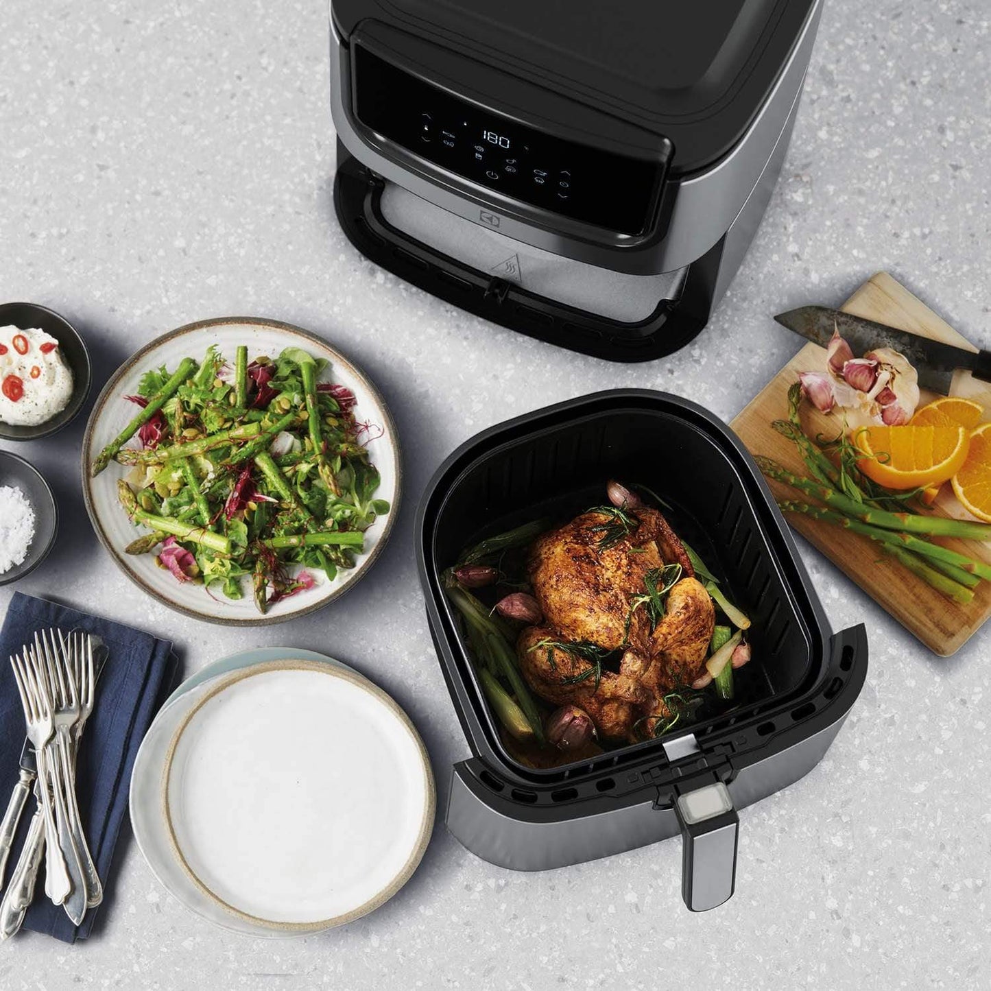 Electrolux Explore 6 Air Fryer 5.4L Stainless Steel - E6Af1-720S