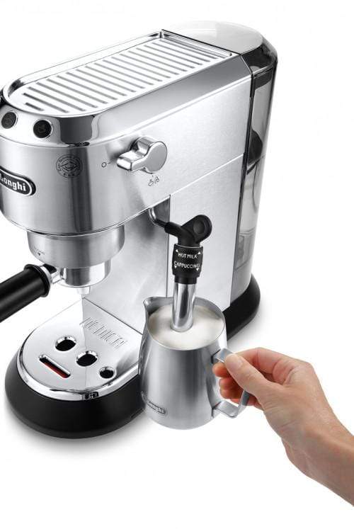 Delonghi Dedica Style Pump Espresso  Coffee Machine, Metallic - Ec685.M